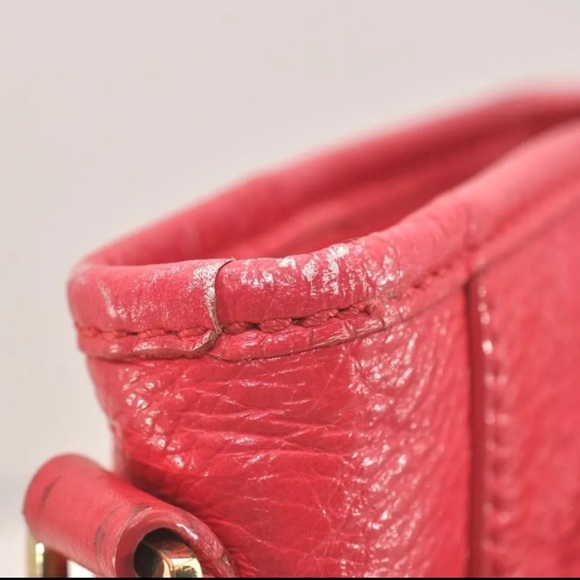 TORY BURCH Carnival Red Amanda Leather 2Way Shoulder/Hobo Tote Bag | PRELOVED ❤️ - Picture 13 of 16